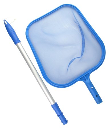 Planet Pool 2510023PP Ytvattenhåv med liten teleskopstång, Pooler & utebad