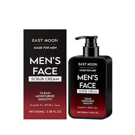 Olje-kontroll skrubb for menn - Dyprensende og forfriskende eksfoliering for fet hud, 100ml