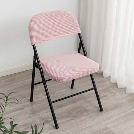 Husholdnings Foldning Spisestuestol Betræk Ryglæn Stole Betræk