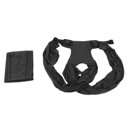 Justerbar M Form Babyvikle Bæresele Åndbar Bomuld Op Til 20 kg 0-3 År Mørkeblå