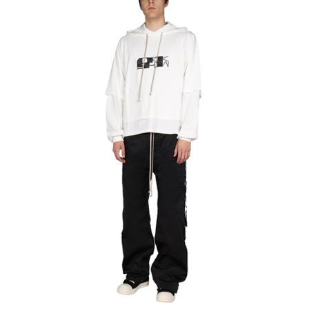 Rick Owens Hoodies , Wit , Heren , Maat: S