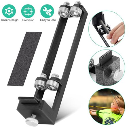 Kannettava Arrow Shaft Burr Grinder Roller Design Jousiammunta Arrows Tarvikkeet Työkalu