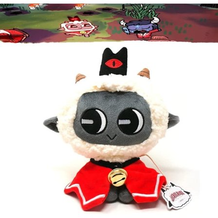 Ny Cult of The Lamb Plysch, 20 cm Cult of The Lamb Plyschdocka