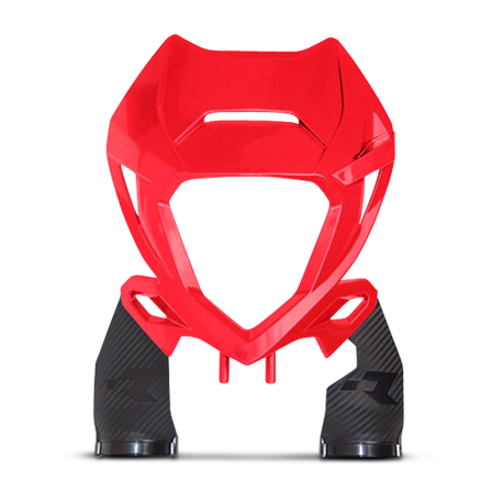 Tablica pod Numer Rtech Enduro z Osłonami Półek Zawieszenia Przód - Beta RR 480 4T 2020-2024