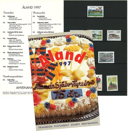 Åland årsmappe 1997