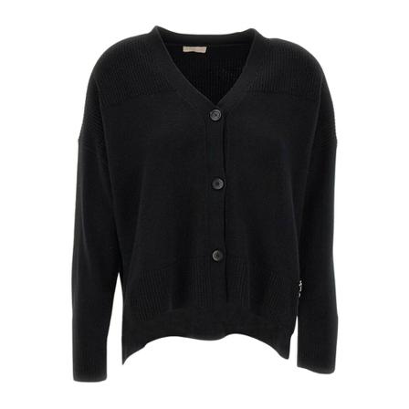 Liu Jo, Cardigans Czarny, Kobieta, Rozmiar: L