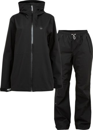 8848 Altitude Women's Main Rain Set Women rainwear sets Black 38