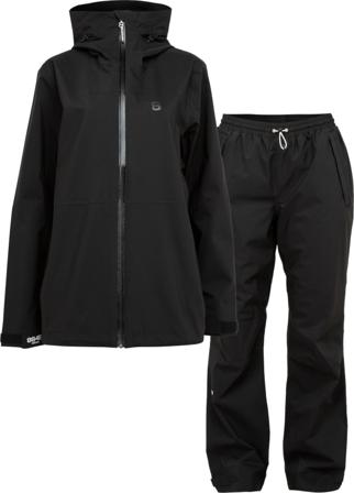 8848 Altitude Women's Main Rain Set Women rainwear sets Black 40