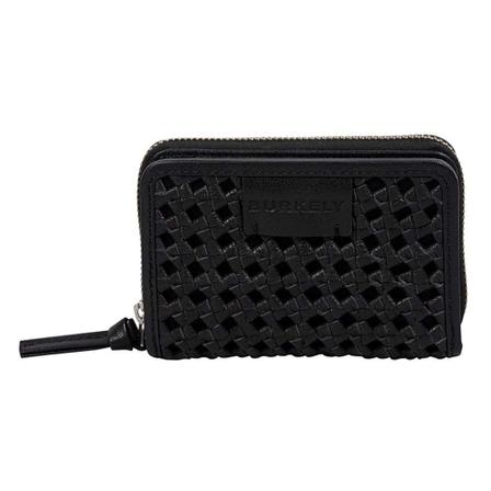 Burkely Damepung Brave Braidie Sort, Dame Punge og Kortholder, Størrelse: ONE Size