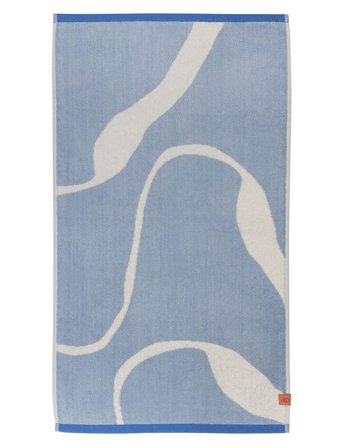 Mette Ditmer Nova Arte Bath Towel - Blue - 70X133CM
