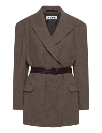 Hope Strava Blazer - Brown - 34