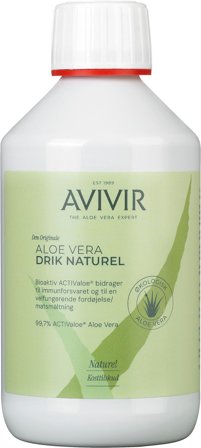 AVIVIR Drikke Aloe Vera Naturel 300 ml, Helse & Madvarer, Kosttilskud, Immunforsvar