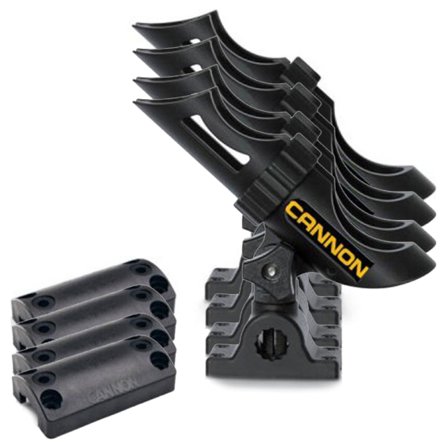 Cannon Rod Holder with Pulpit Plate 4-pack