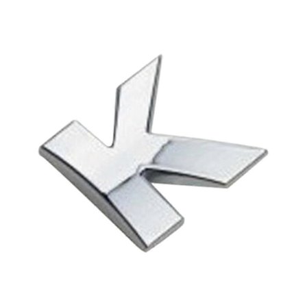 Självhäftande bilklistermärke med siffror och bokstäver, bilmärke, dekaler, emblem, dekoration K