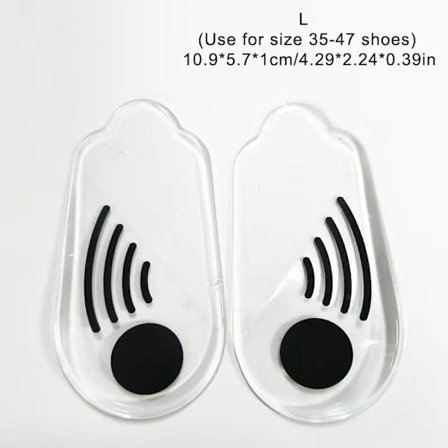 Silikoniset ortopediset pohjalliset jaloille O/X Jalkatyyppi Valgus Varu C