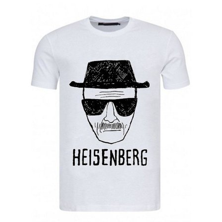 Heisenberg Breaking Bad White Tee T-shirt