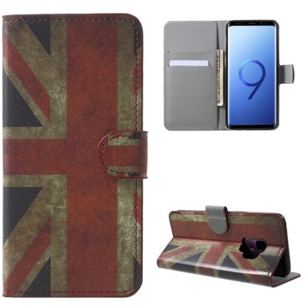 Plånboksfodral Samsung Galaxy S9 - Flagga UK