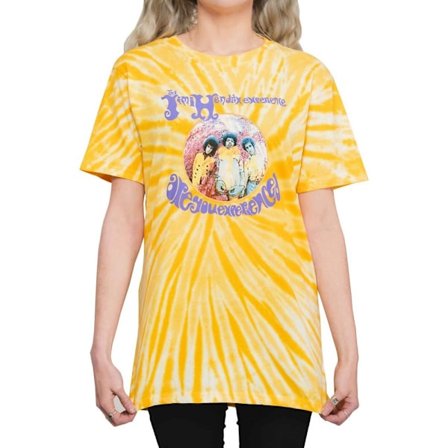Jimi Hendrix Unisex Adult Are You Experienced Tie Dye T-Shirt X
