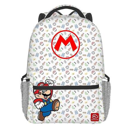 Super Mario Bros Kids Reppu Luigi Pojan Reppu Sarjakuva Anime Opiskelija Kirjakassi Tyttöjen Koululaukku Lapsen Reppu Syntymäpäivälahja Mairo-3