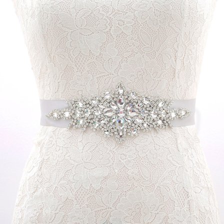 Europeiske og amerikanske brudekjoler med strass, tilbehør til kjole