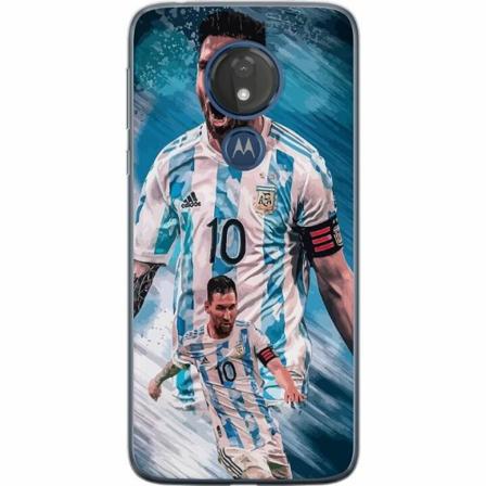 Motorola Moto G7 Power Genomskinligt Skal Lionel Andrés Messi