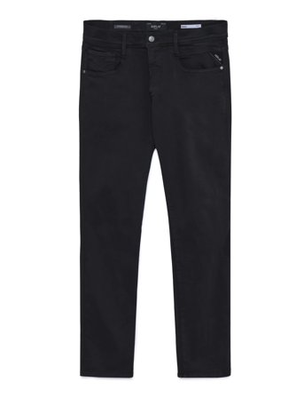 Replay Anbass Trousers Slim Hyperflex Colour Xlite - Black - 34 x 30