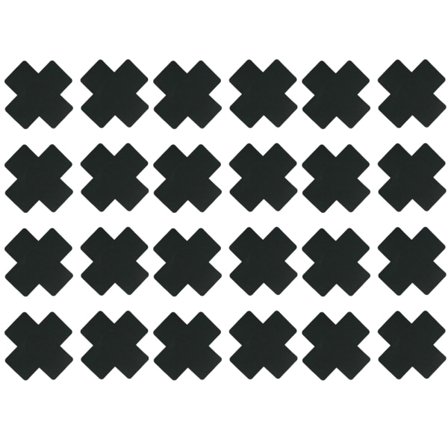 12 par engångsbröstskydd Cover Självhäftande