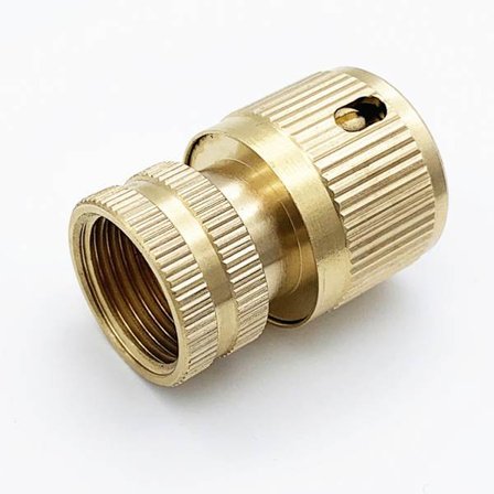 3/4" naaras automaattinen messinkiliitin