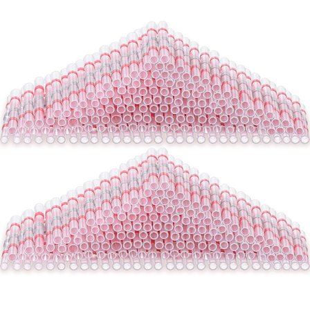 150 st 22-18AWG röda lödningsförseglade trådanslutningar krympslang skarvhylsor vattentäta isolerade elektriska skarvtrådsterminaler bil marin