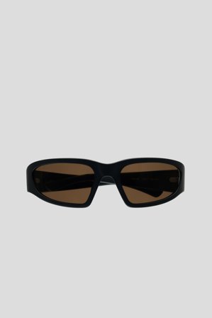 Crow matt Black - brown solid polarized lens