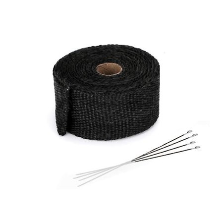 5 cm * 5 m Varmeeksos Thermo Wrap Skjold Beskyttende Brun Tape Brannsikker Isolerende Duk Rullesett For Motorsykkel Bil| |