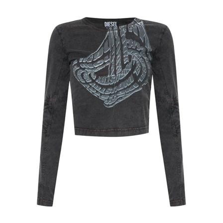 Diesel Blouses grå, Dam, Dam, Storlek: XS