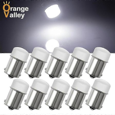 24v Vit - 10 Stycken P21w Led Lampa Led Blinkande Ljus Broop Ljus Brack R5w Led Dc Bil Lamp Drl