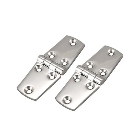 2 kpl Kestävä 316 Ruostumaton Teräs Vene/ovi Sarana Leimattu Kaappi