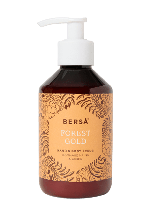 Berså Hand & Body Scrub Forest Gold Bad dusch Unisex 250 ML