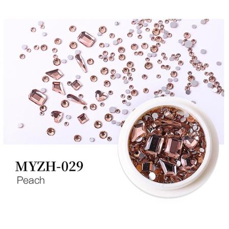 Kynsien Strassit Monimuotoisia Kristallihelmiä 3D-Kynsikoristeluun (FMY)