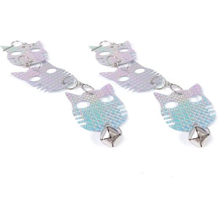 Effaroucheur Oiseaux Repulsif Pigeon Forme d' Tête de chat Réfléc