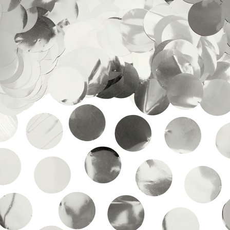 Konfetti Stora Prickar Silver