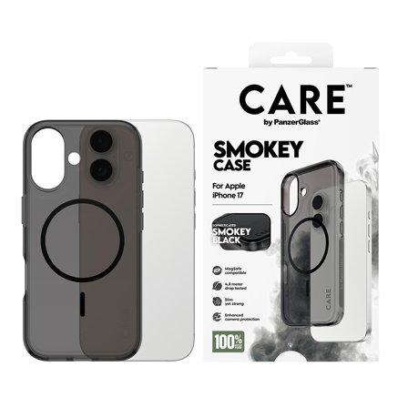 PanzerGlass CARECASE URBAN EXP. SMOKEY W. BLK MAGSAFE IPHON ACCS