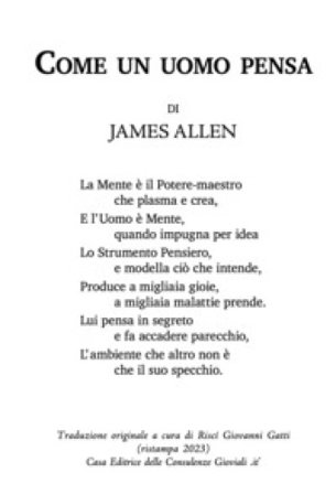 Come un uomo pensa James Allen