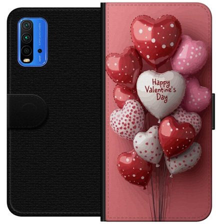 Kompatibelt Lommeboketui til Xiaomi Xiaomi Redmi Note 9 4G Valentinsballonger