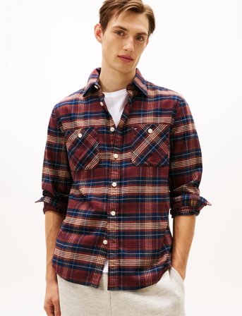 Tommy Hilfiger Flannel Tartan Pocket Rf Shirt - Multi/patterned - S