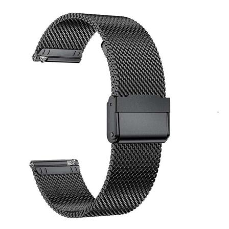 Rannekoru Rannekoru 18/20/22mm Milanese Loop Metalli, mesh ruostumaton teräs Silver