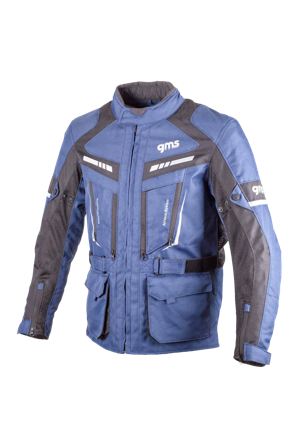 Veste Moto GMS Track Light Bleu/Noir 4XL