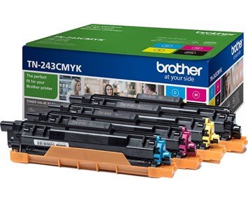 Brother-TN-243CMYK-Brother TN-243CMYK multipakning med tonerkassetter-Printing ink, toner & paper-Toner til printer