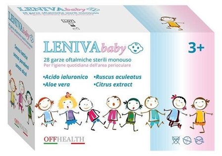 LENIVA BABY 28 garze oftalmiche sterili