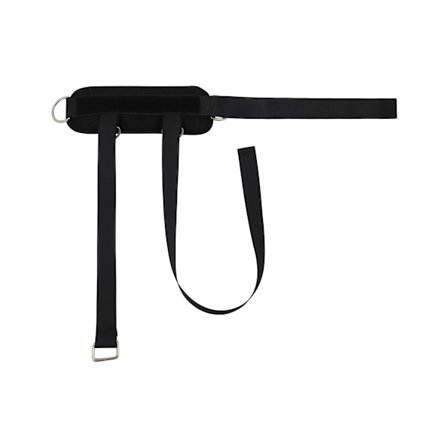 1 justerbar sort håndvægtsankelrem fitness træning ben