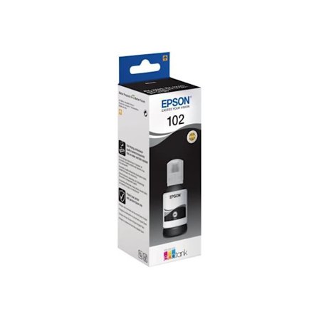 Epson 102 EcoTank BK Ink Bottle mustepatruuna