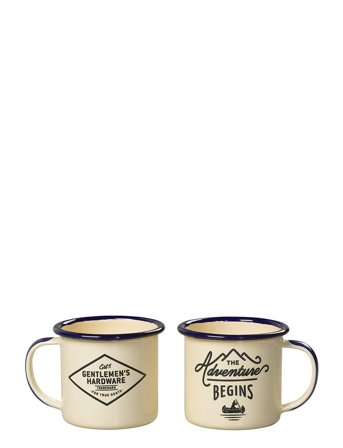 Gentlemen's Hardware | Espresso Cups White | ONE SIZE