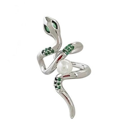 Laadukas seosmetallinen käärmekorvakoru, tyylikäs käärmekorvakoru, kannettava korvaklipsi opiskelijoille, ei lävistyksiä vaadita